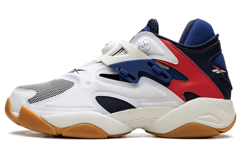Reebok Pump Court White Navy Red White/Collegiate Navy-Chalk (Other Brands Other)