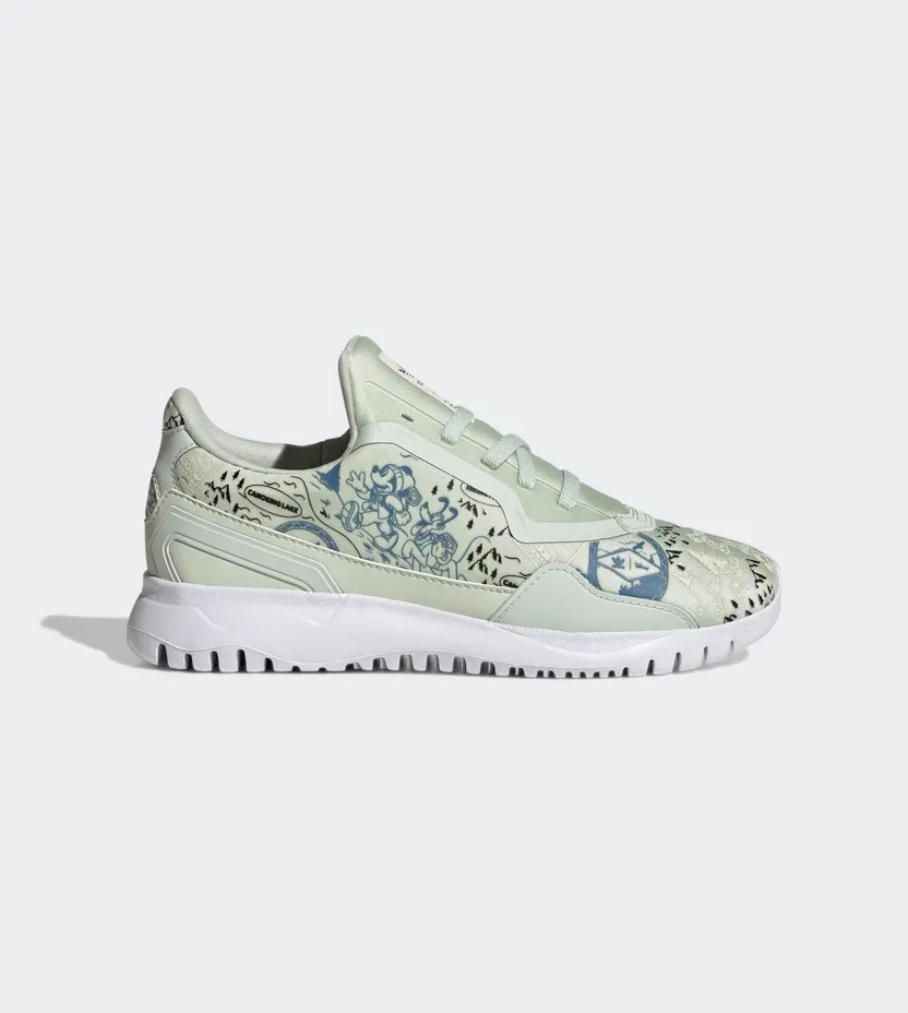 adidas ORIGINALS FLEX J Linen Green / Core Black / Cloud White (GX9245)