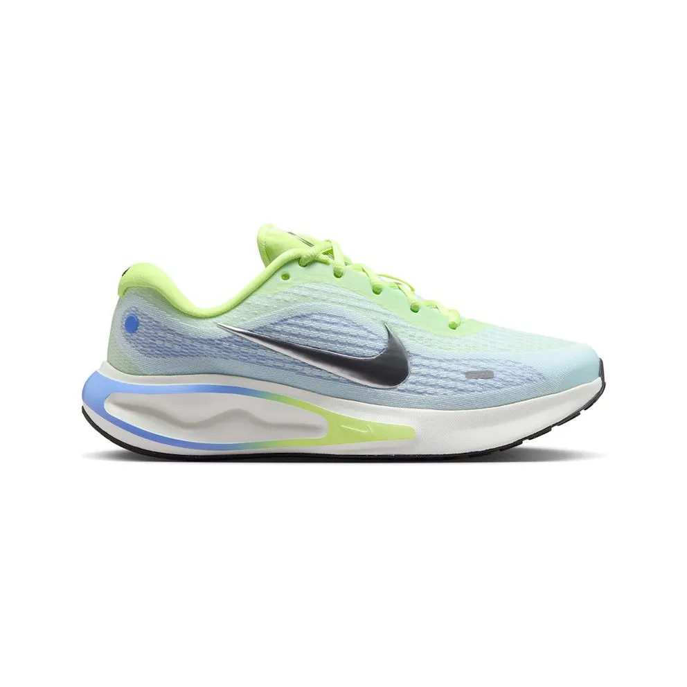 Nike Journey Run Light Lemon Twist Glacier Blue Royal Pulse Metallic Silver (FJ7765-700)