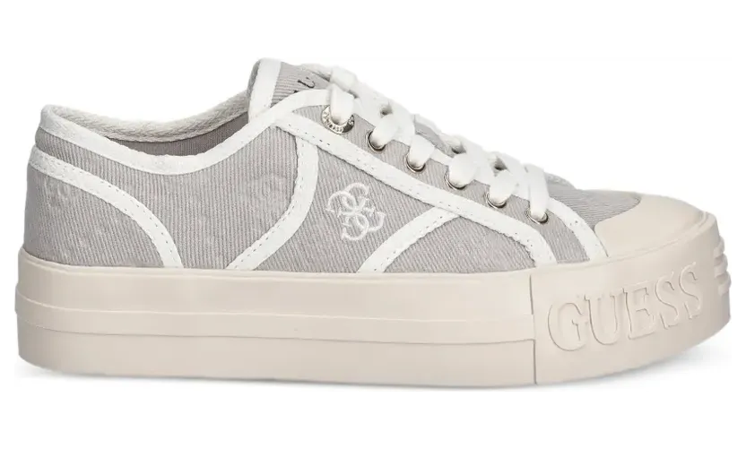 GUESS USA Issah Sneakers mit Einsätzen – Grau (FLPISSFAL12)
