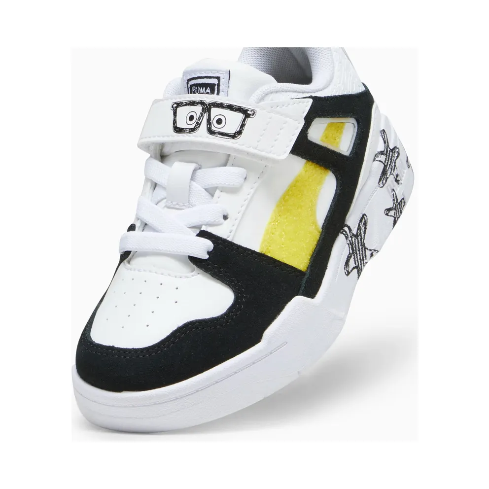 Puma x SPONGEBOB SQUAREPANTS Slipstream White/Black (393894-01)