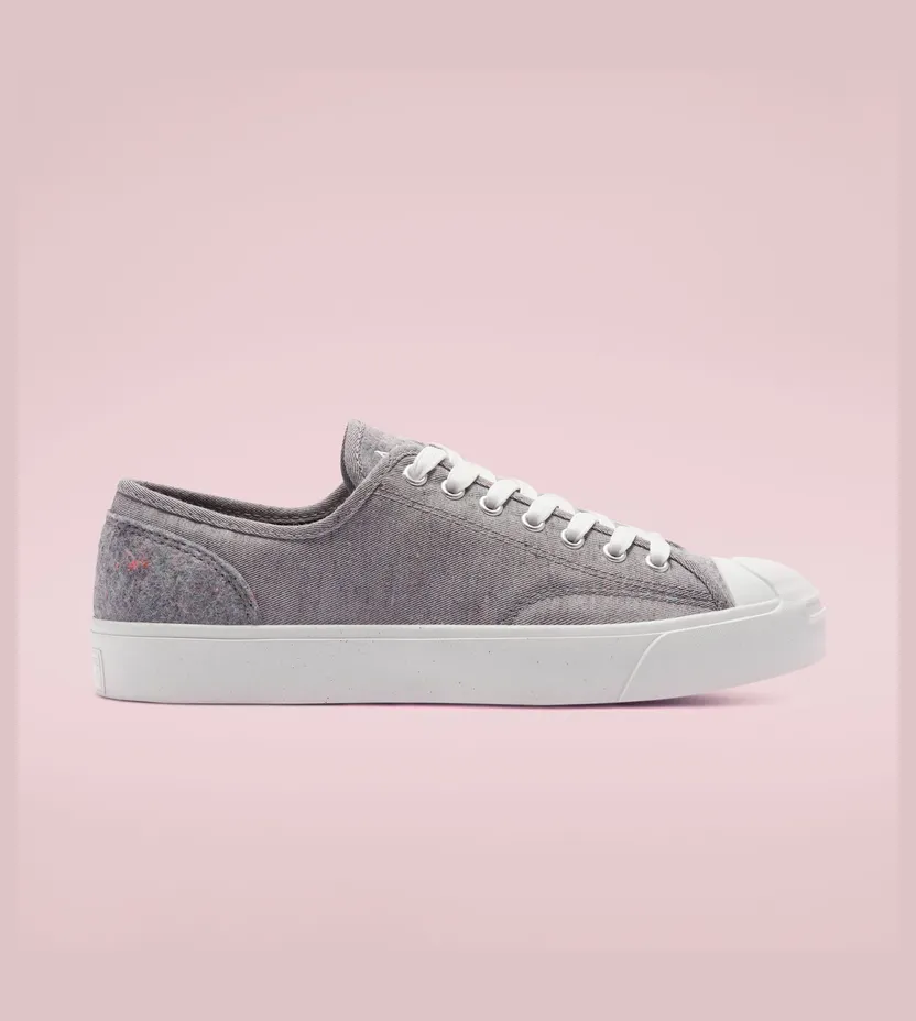Converse Jack Purcell Renew Low ‘Grey Twill’ Grey/White/White (169613C)