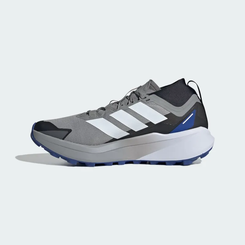 Adidas Terrex Agravic GTX Trail Running Charcoal Solid Grey / Semi Impact Orange / Semi Lucid Blue (IH3773)