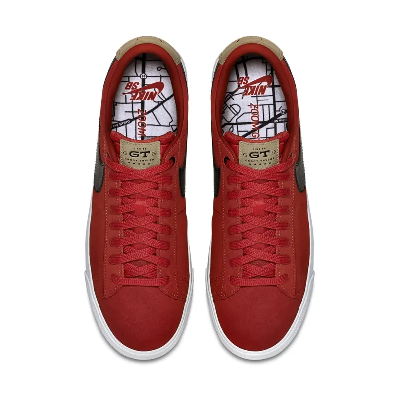 Nike SB Blazer Cinnabar Cinnabar/Black-Bamboo (716890-602)