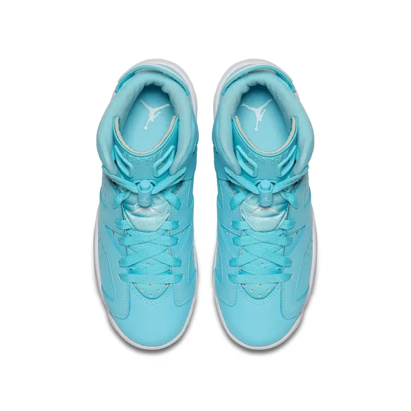 Jordan 6 Retro Pantone (GS) Still Blue/White-White (543390-407)
