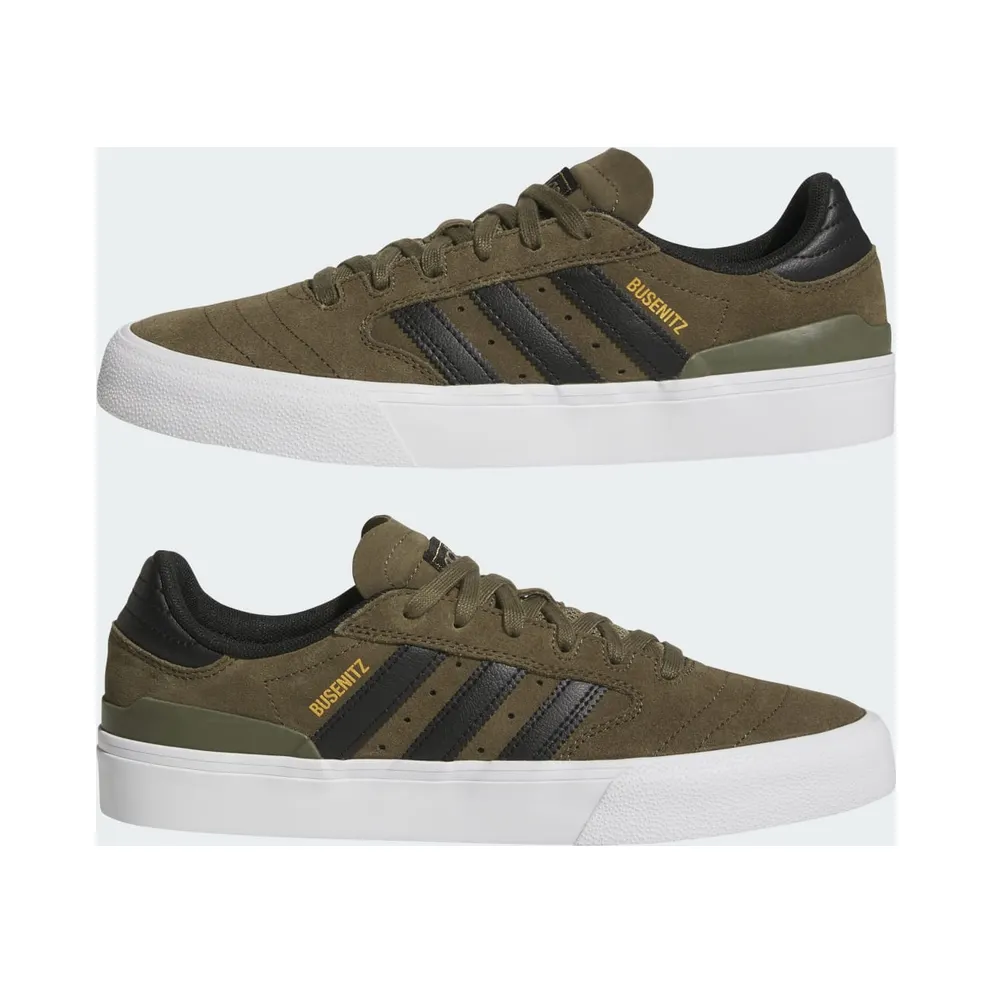 adidas Busenitz Vulc II Olive Strata Core Black Cloud White (JQ1027)