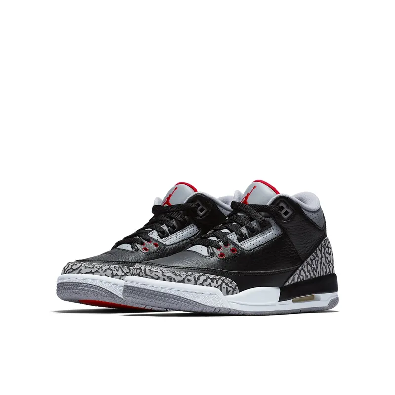 Air Jordan Nike AJ III 3 Retro OG ‘Black Cement’ (BG) (2018) (854261-001)