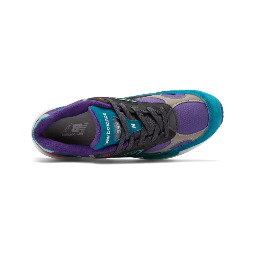 New Balance 992 Concepts Purple Grey Green Teal/Charcoal (M992TC)