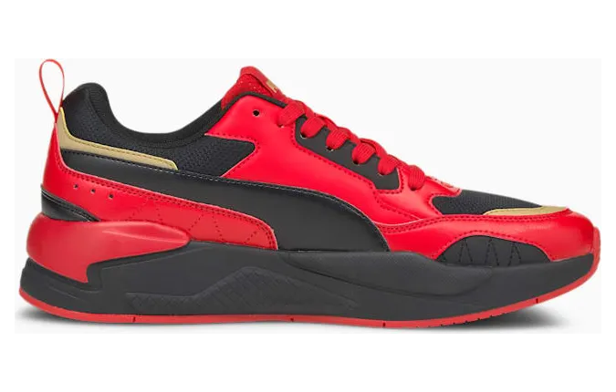 Puma X-Ray 2 Square Zwart/Rood/Goud (373108-16)