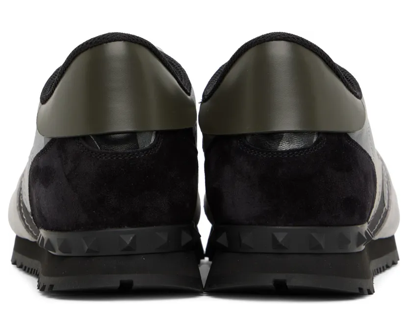 Valentino Garavani Blue & Gray Rockrunner Sneakers (1Y2S0723XVU) (2)