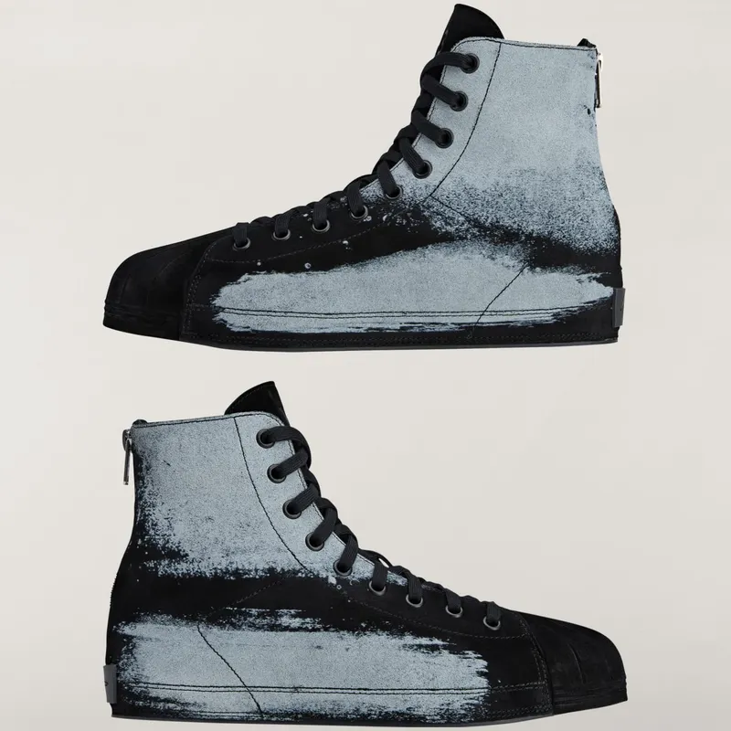 adidas Y-3 Nizzastar Hi Black Off White (JQ1685)