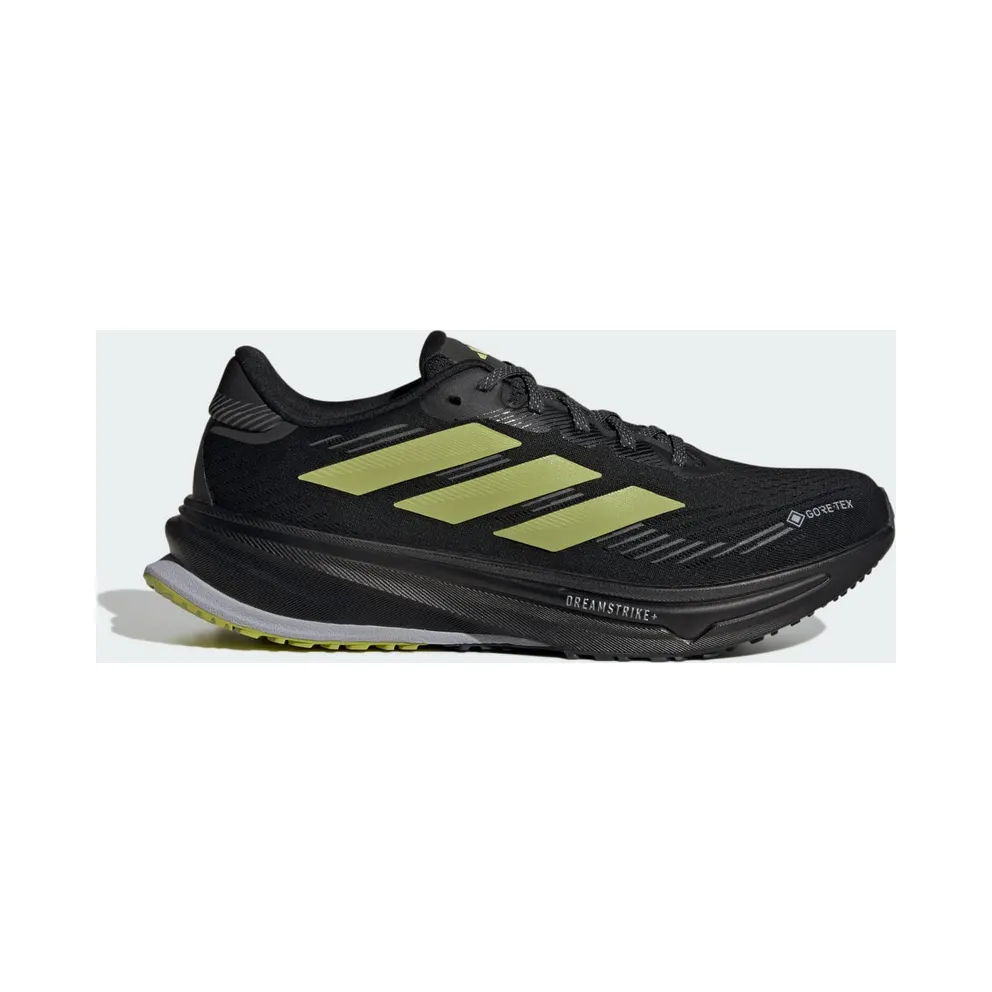Adidas Supernova Rise GTX Running Shoes Core Black / Preloved Lime / Carbon (JR9598)