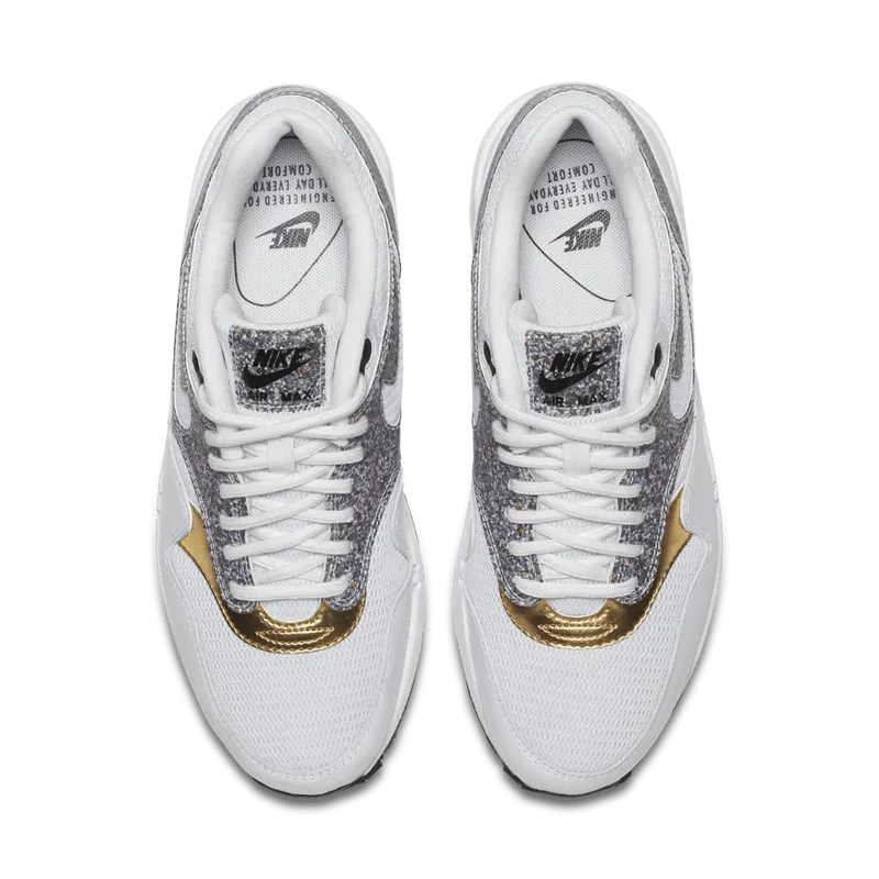 Nike Air Max 1 SE White/White-Black (W) White/White-Black (881101-100)