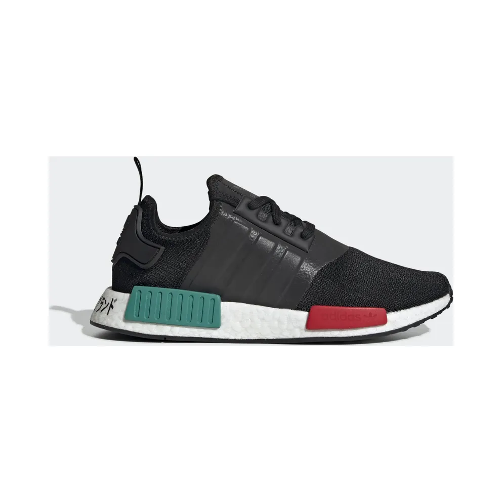 adidas NMD_R1 Schuh Core Black / Glory Green / Lush Red (EF4260)