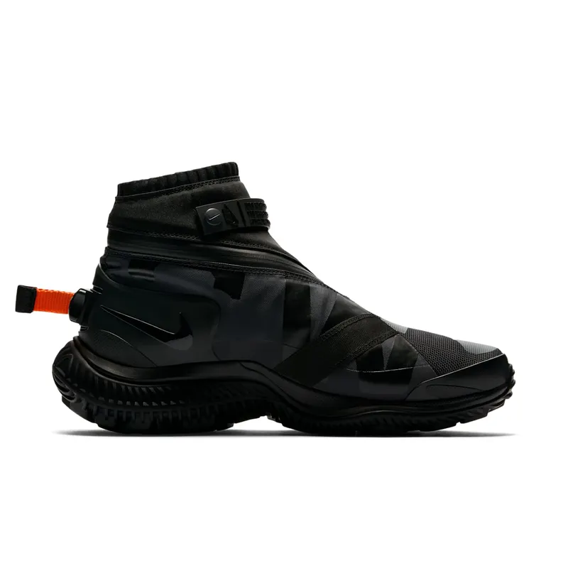 Nike NSW Gaiter Boot Black Anthracite Black/Anthracite-Team Orange-Black (AA0530-001)