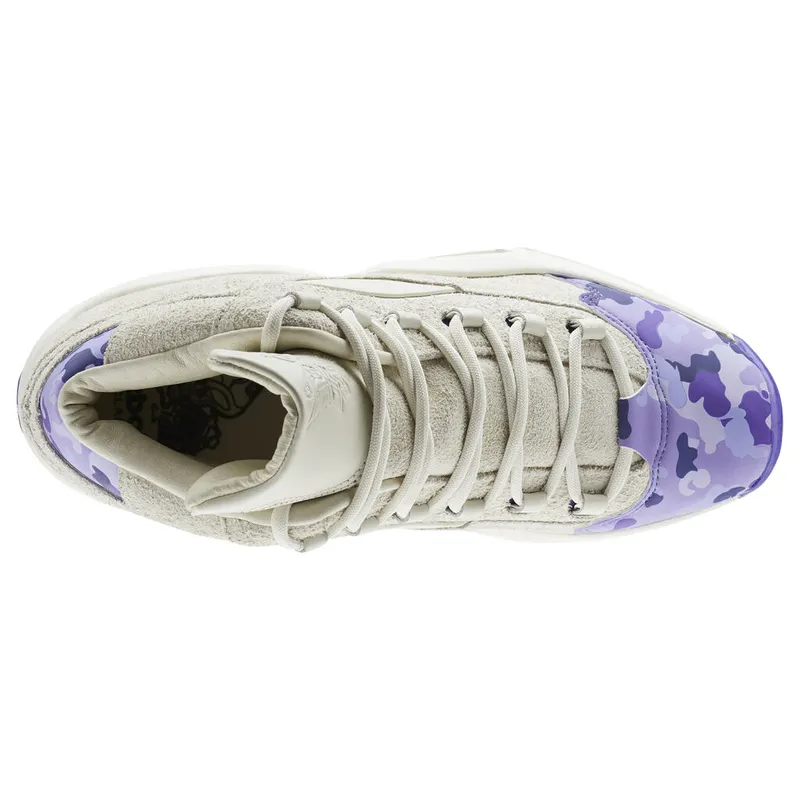 Reebok Question Mid Cam’Ron Chalk/Lush Orchid-Purple (Other Brands Reebok)