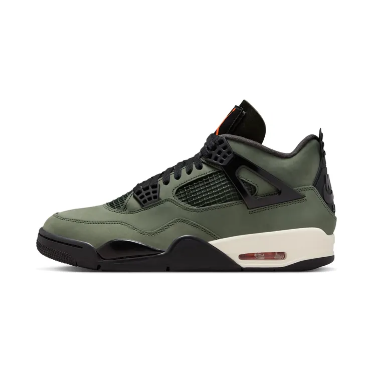 Air Jordan 4 OG SP Undefeated (2025) “Deep Green / Black / Sail / Clementine” (IB1519-200)
