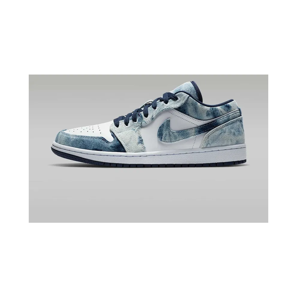 Air Jordan 1 Low ‘Washed Denim’ (2020) (CZ8455-100)