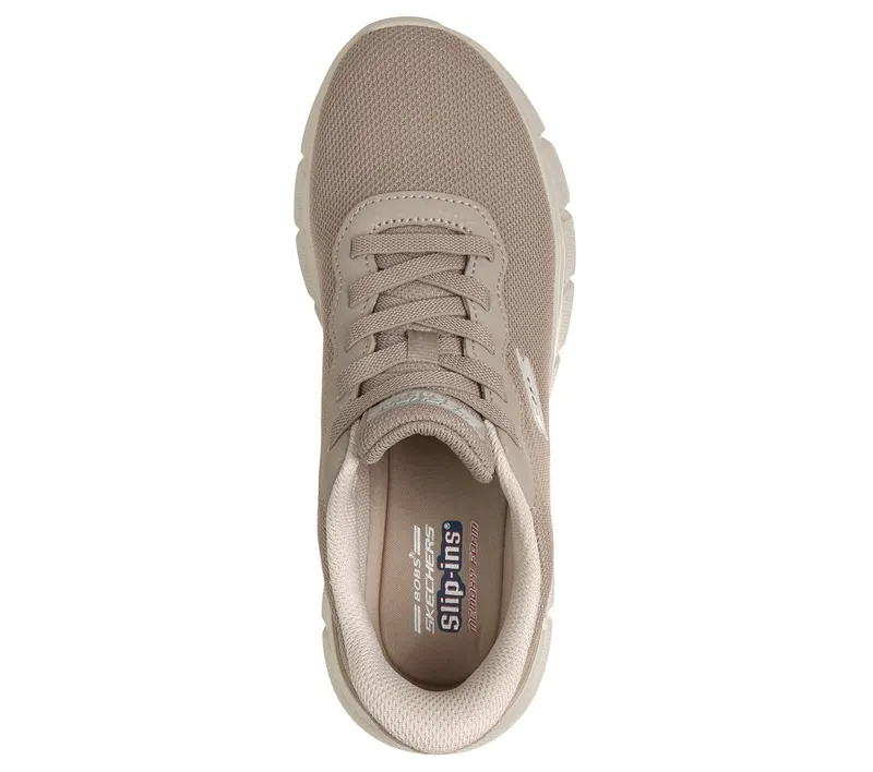 Skechers Slip-ins: BOBS Sport B Flex – Flex Lucy Sneaker Taupe