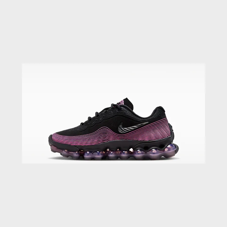 Nike Air Liquid Max “Black / Playful Pink / Pink Rise / Metallic Silver” (HF6334-002)