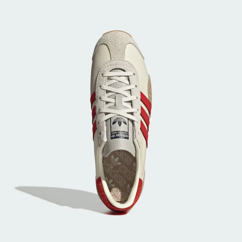 Adidas Country OG Off White / Better Scarlet / Grey One (JI2868)