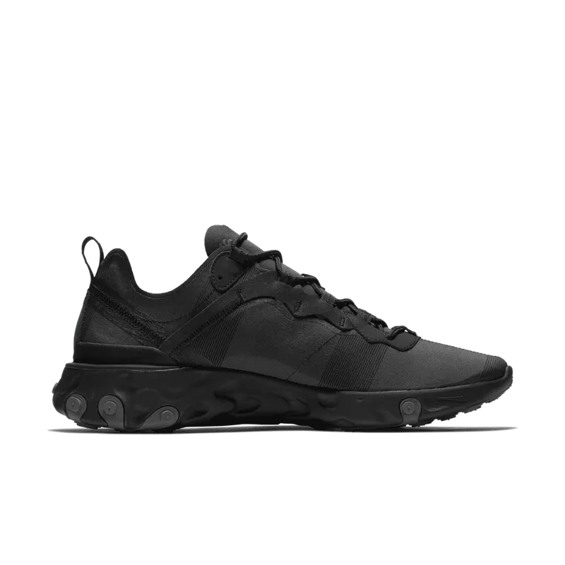 Nike React Element 55 Triple Black (2018) (BQ6166-008)