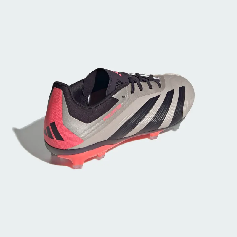 adidas Predator Elite FG Platinum Metallic Aurora Black Carbon (IF6361)