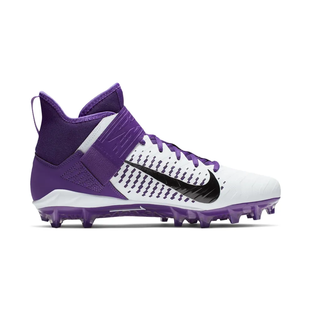 Nike Alpha Menace Pro 2 Mid White Court Purple White/Court Purple/Hyper Grape (AQ3209-105)