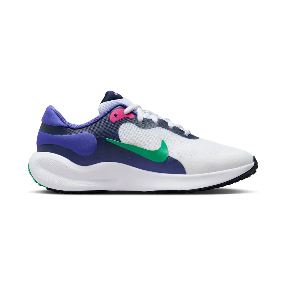 Nike Revolution 7 GS “Midnight Navy Stadium Green” (FB7689-101)