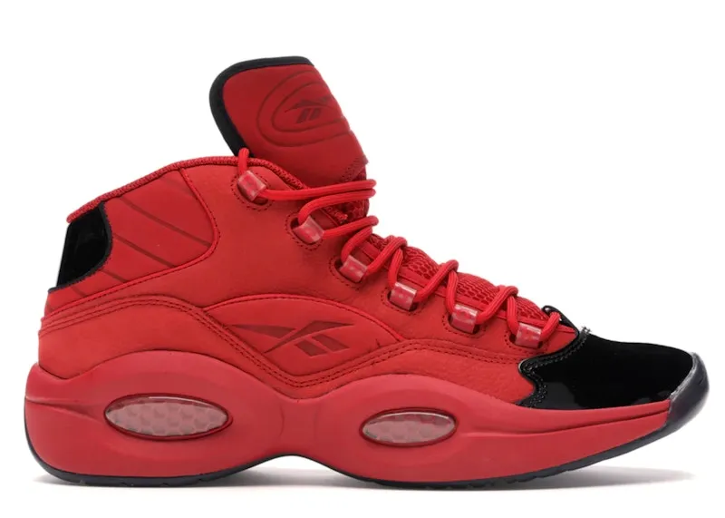 Reebok Question Mid Heart Over Hype Black/Scarlet-Gold Metallic (Other Brands Other)