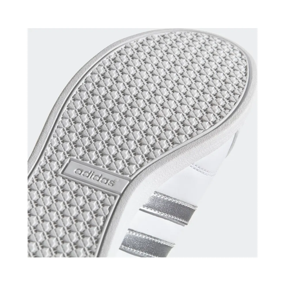 Adidas Neo Coneo QT ‘Metellic Silver’ Footwear White/Metallic Silver (DB0135)