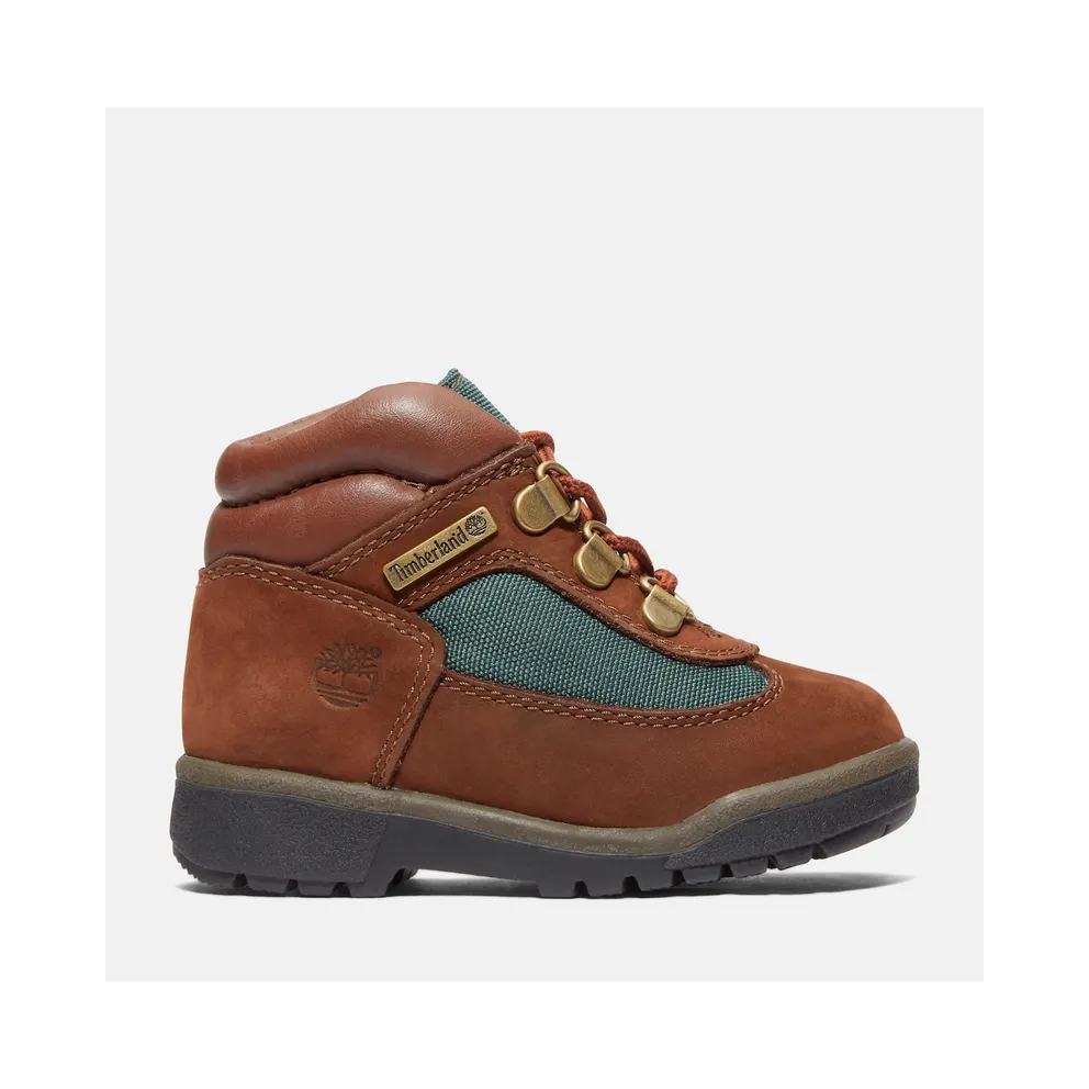 Timberland Field Boot Mid Lace Up Dark Brown (TB016837-242)