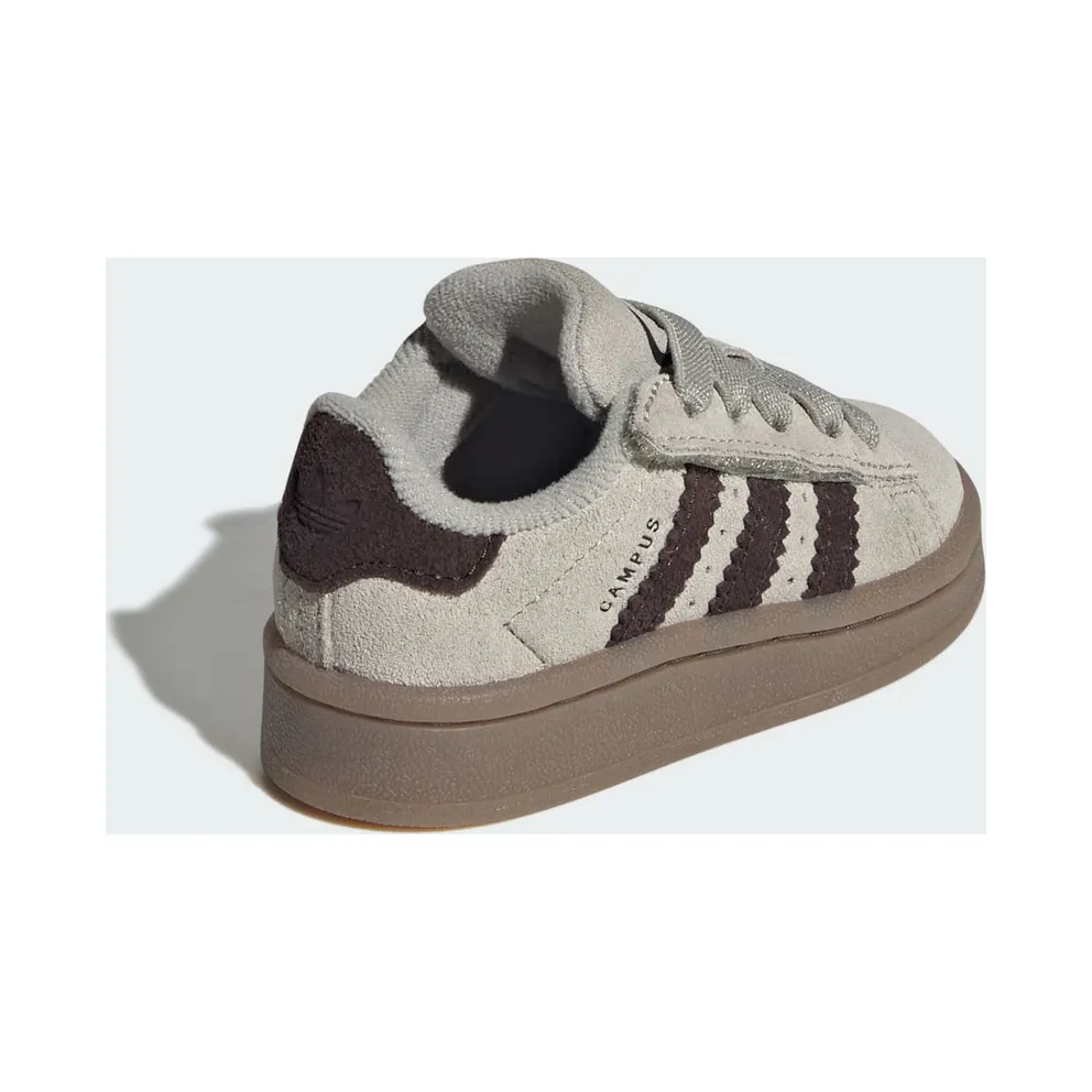 Adidas CAMPUS 00s COMFORT CLOSURE ELASTIC LACE Shoes Sesame / Aurora Coffee / Gum (KI9406)