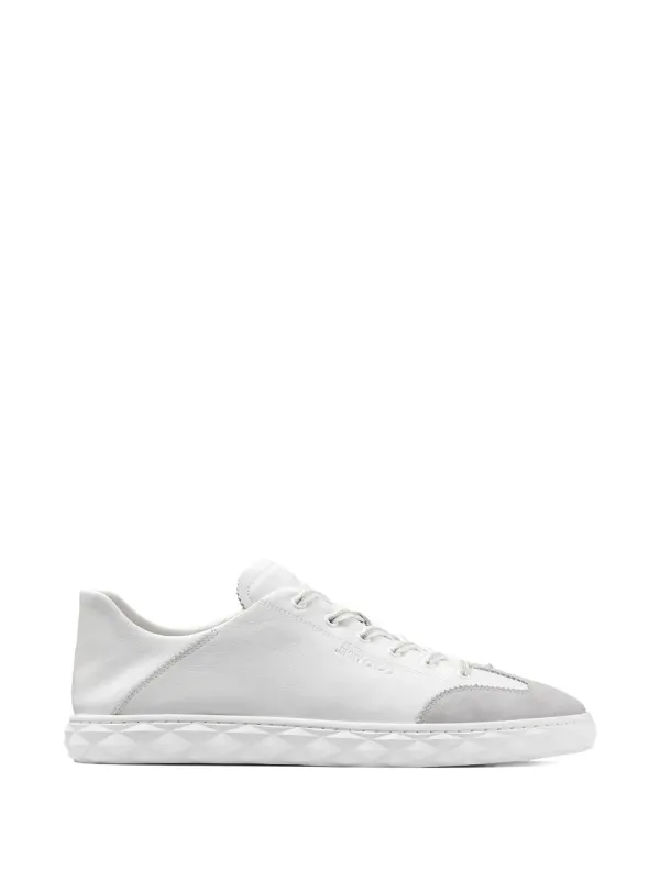 Jimmy Choo Diamond Flex leren sneakers – White (DIAMONDFLEXCMKVQ)