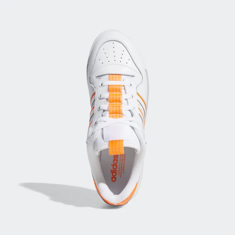 adidas Rivalry Low Cloud White Solar Orange Cloud White/Cloud White/Solar Orange (EE4965)