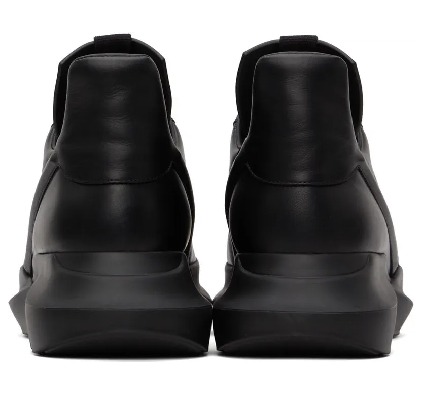 Rick Owens Black Geth Sneakers (RU02B2814 LPO) (2)