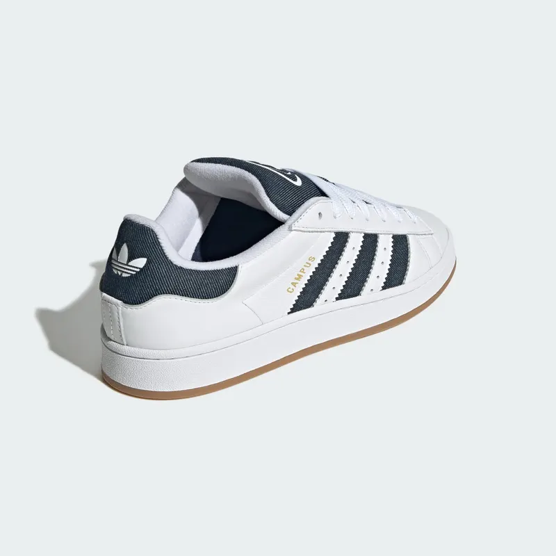 Adidas Campus 00s Cloud White / Night Indigo / Gold Metallic (JQ7439)
