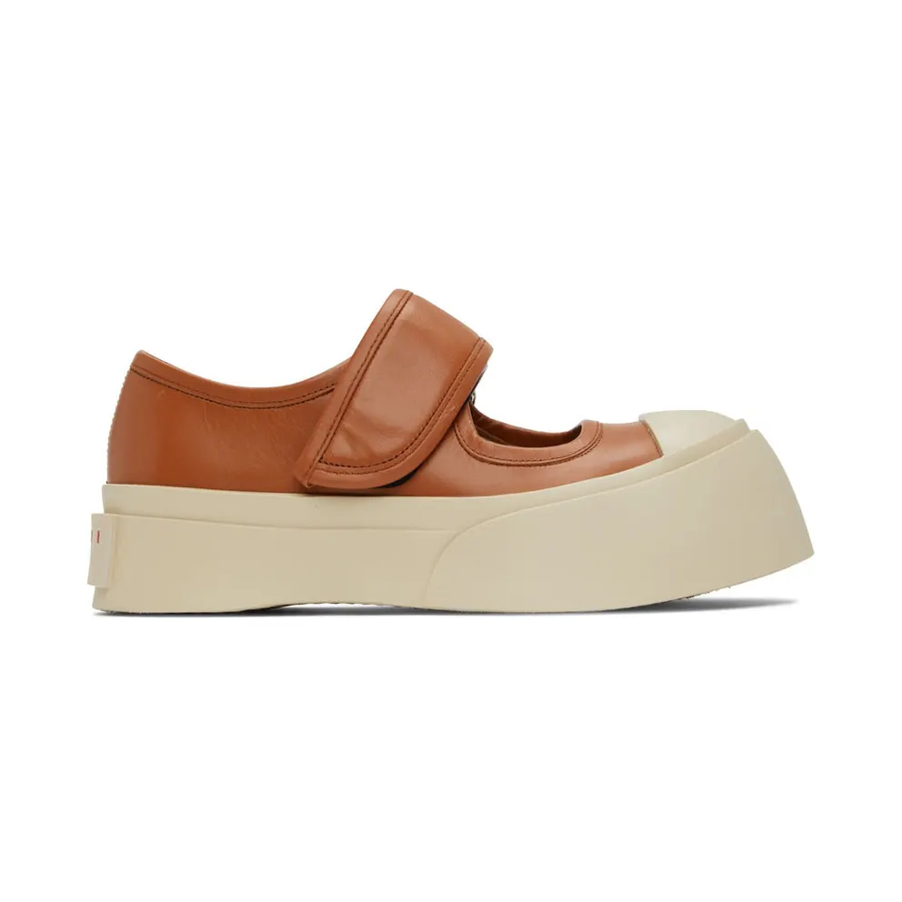 Marni Orange Pablo Sneakers (SNZW003120 P2722)