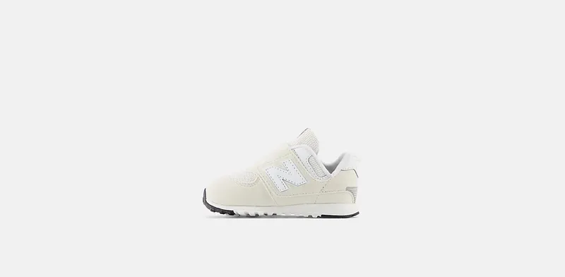 New Balance 574 Hook and Loop Nimbus Cloud White (NW574EVW)