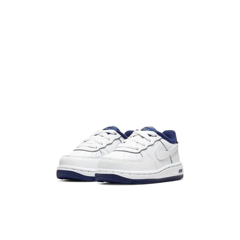Nike Air Force 1 Low White Deep Royal Blue (TD) White/Deep Royal Blue-White (CU0815-102)