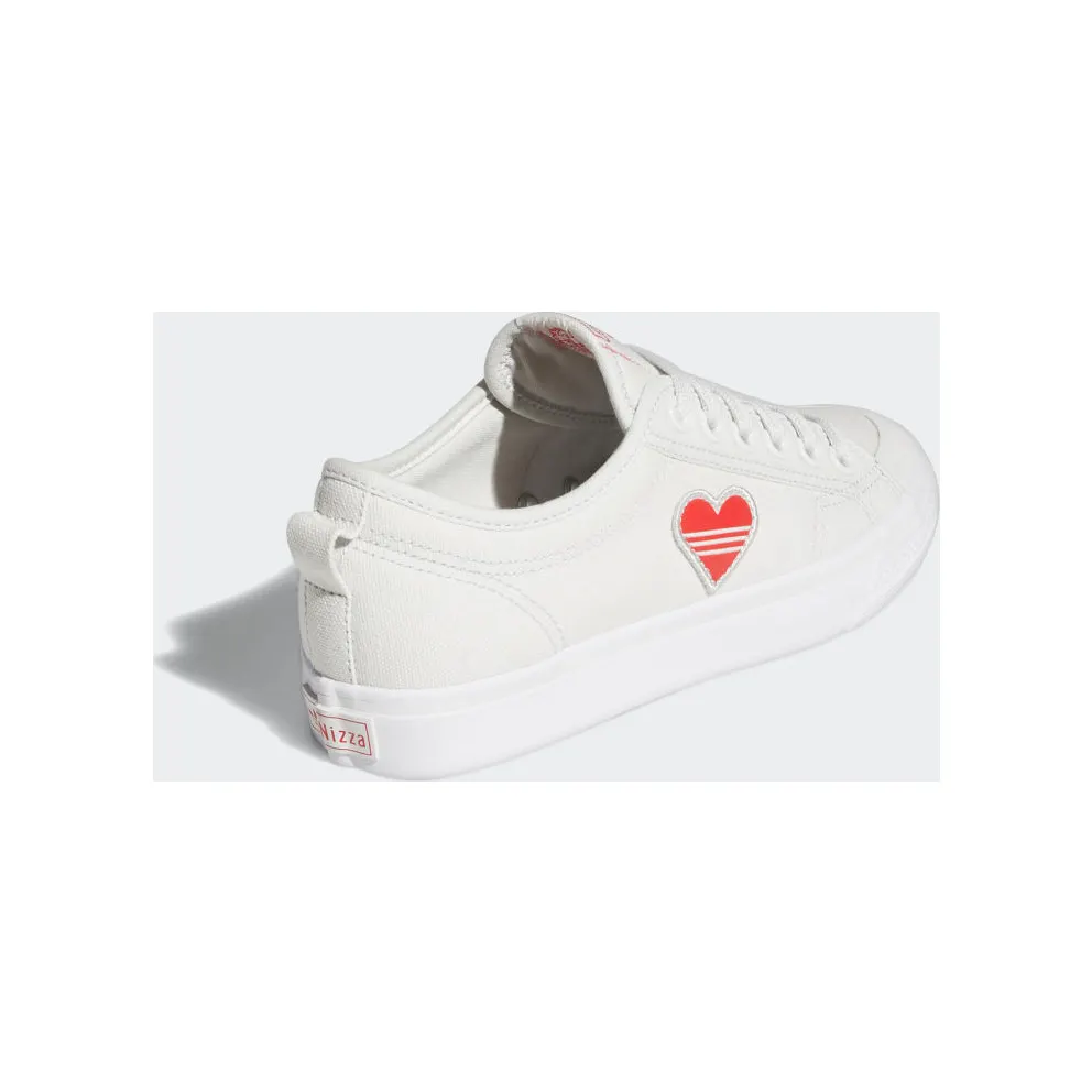 adidas Nizza Trefoil Crystal White / Red / Cloud White (H02542)