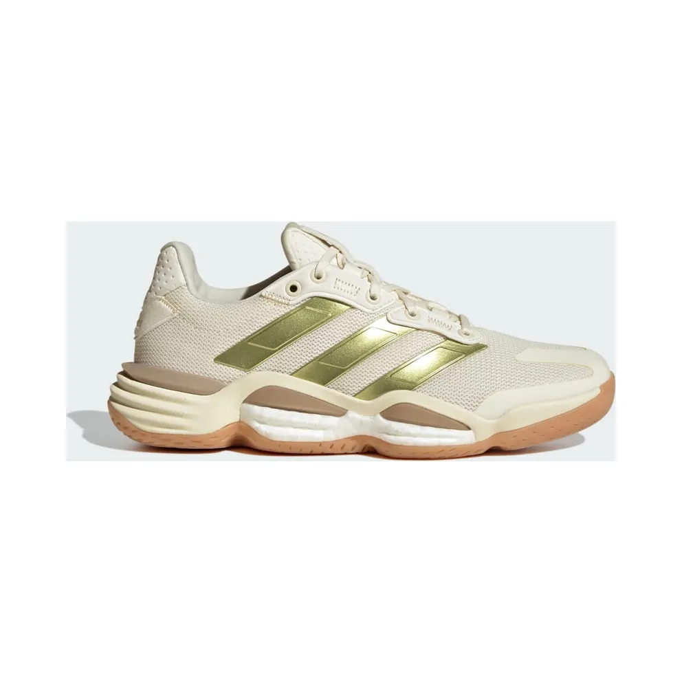 Adidas Stabil 16 Indoor Off White / Gold Metallic / Crystal Sand (JP9764)