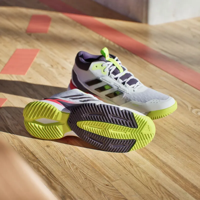 Adidas Crazyflight 6 Mid Indoor Cloud White / Aurora Met. / Semi Lucid Red (HP7037)