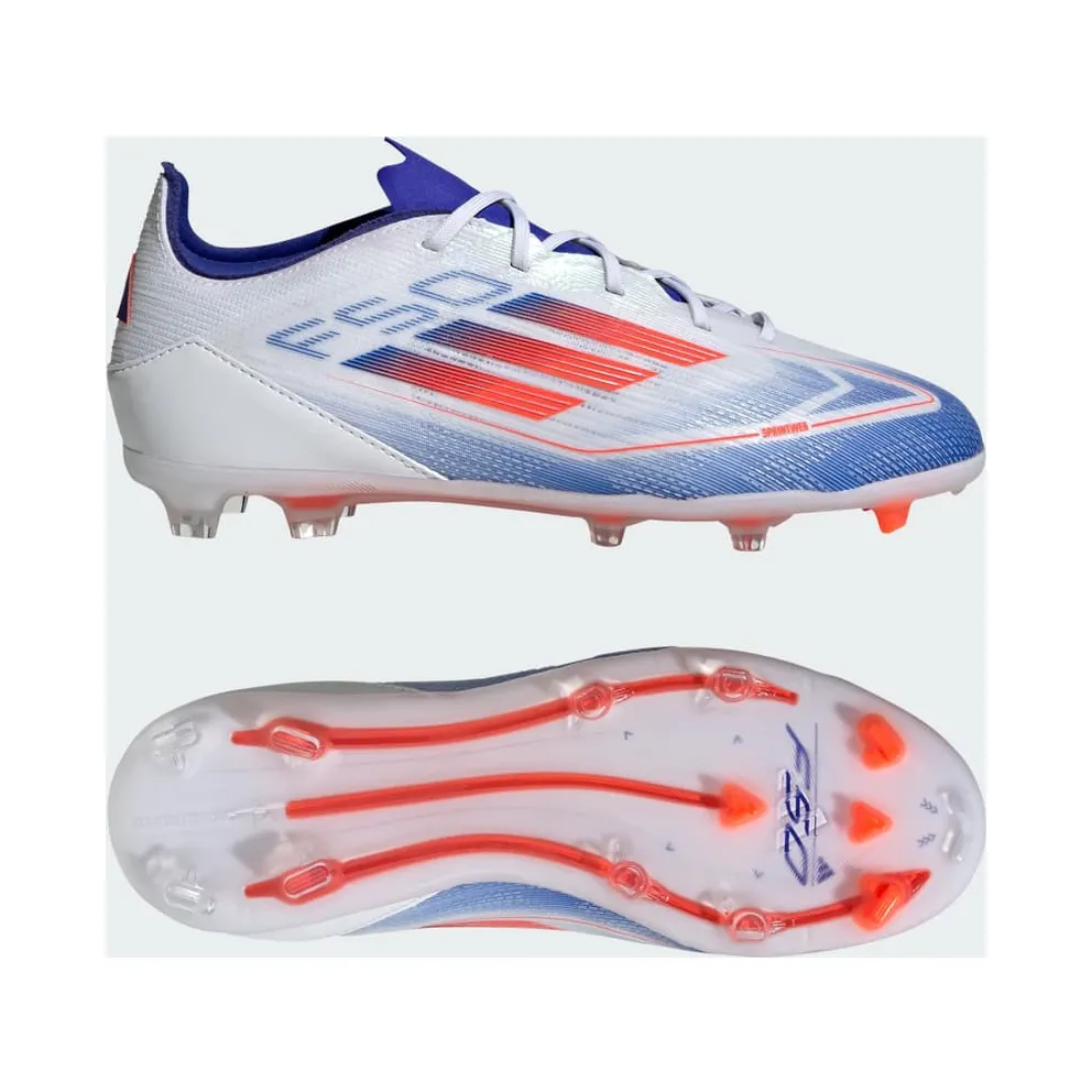 adidas F50 Pro FG Cloud White Solar Red Lucid Blue (IF1361)