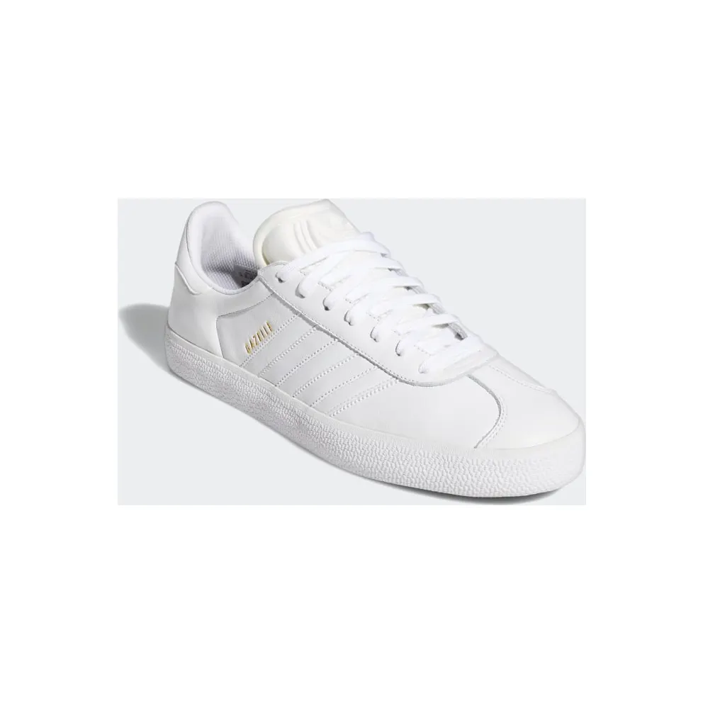 Adidas Gazelle ADV ‘Cloud White’ Cloud White/Cloud White/Gold Metallic (FY0482)