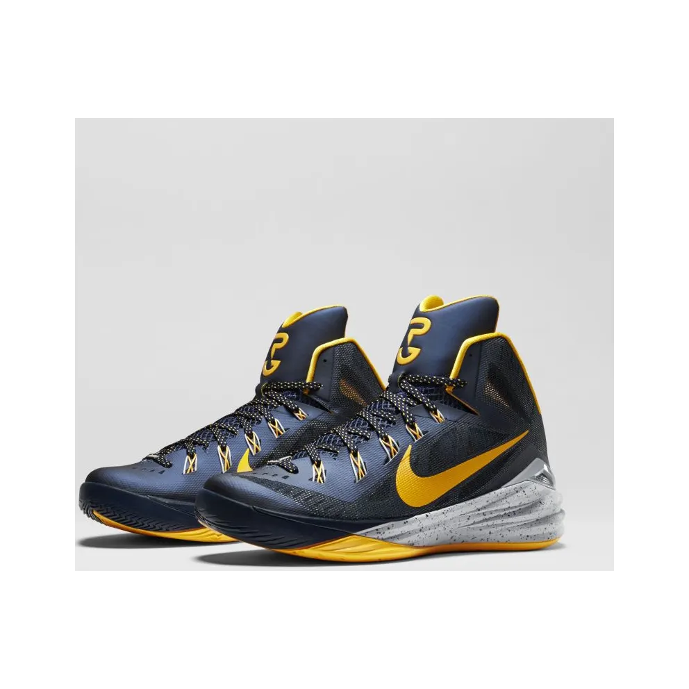 Nike Hyperdunk 2014 Paul George PE College Navy/University Gold-Wolf Grey (709907-470)