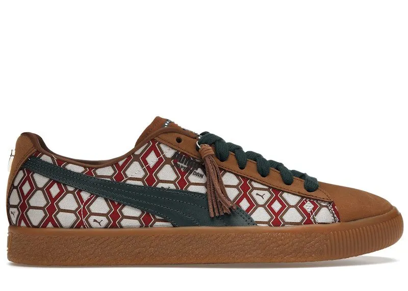 Puma Clyde Tassle Dapper Dan Frair Brown (388170-01)