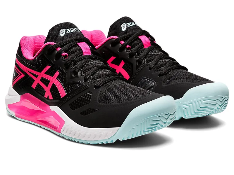 Asics GEL-CHALLENGER 13 PADEL Black/Pink Glo (1042A205.001)