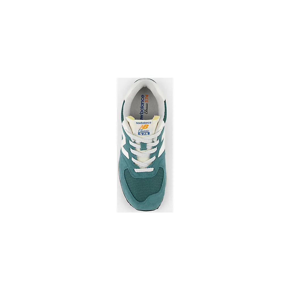 New Balance 574 Big Kid ‘New Spruce Blast Red’ (GC574VPG)