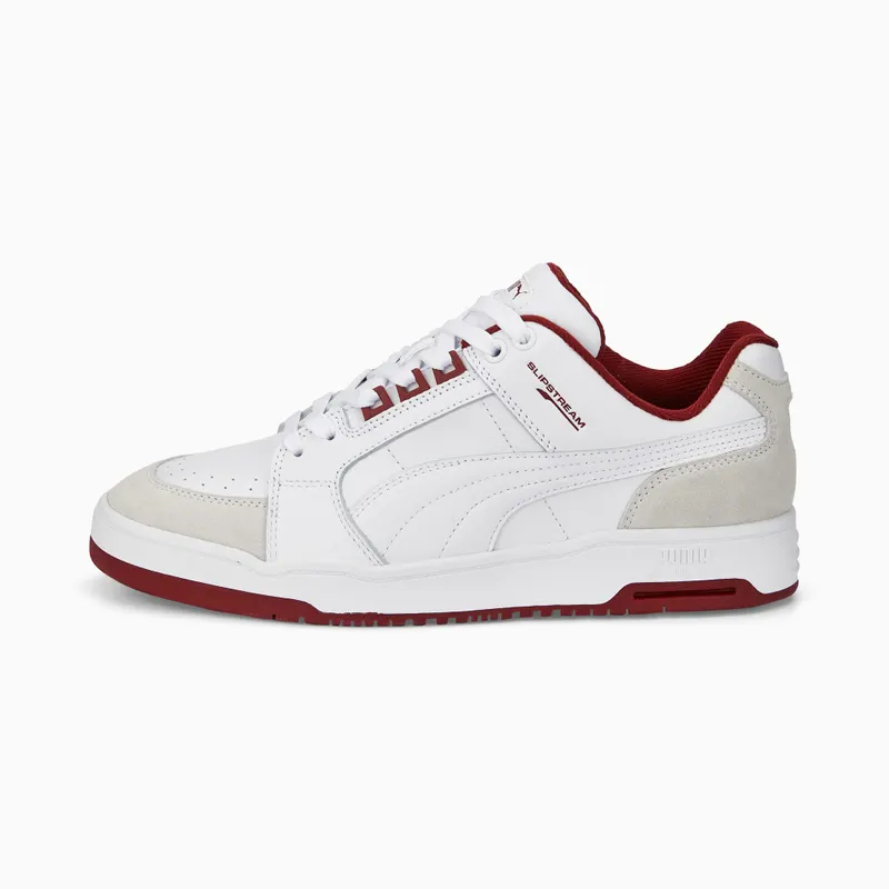 Women’s PUMA Slipstream Lo Retro White/Intense Red (384692-06)